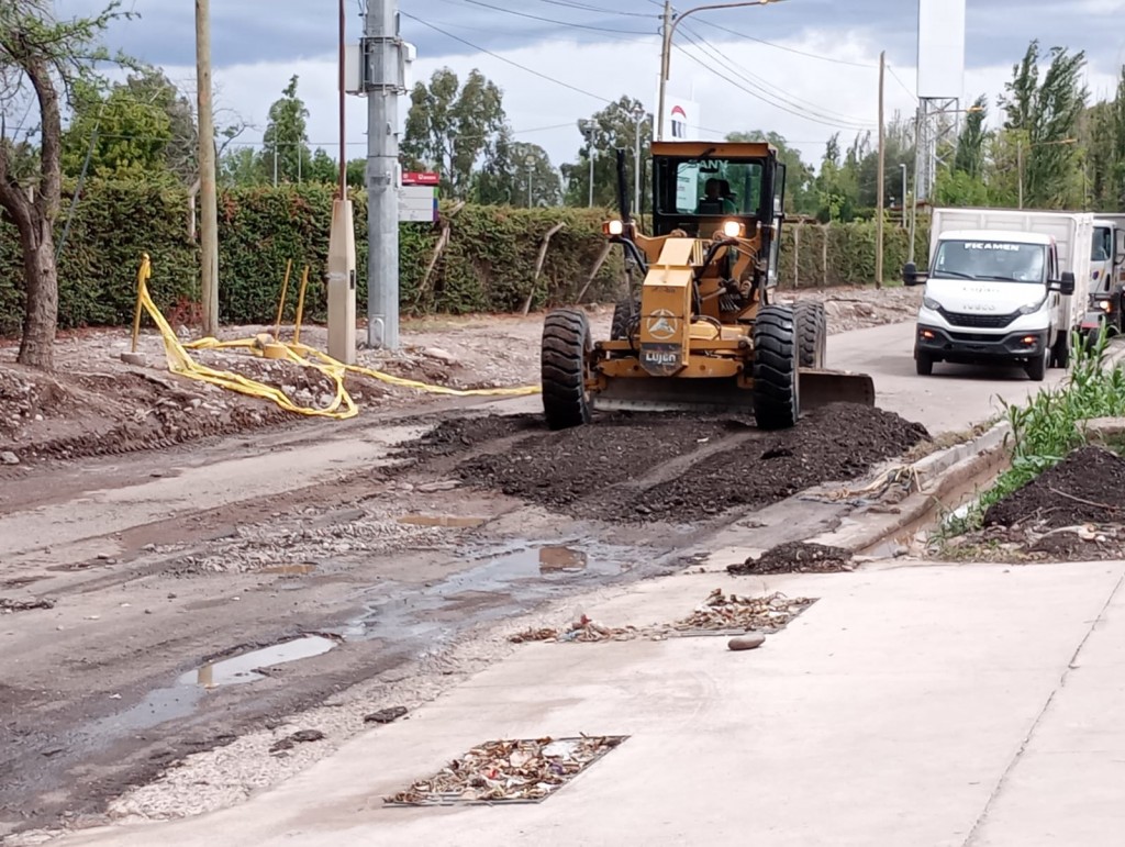 LUJÁN DE CUYO: Importante operativo municipal luego de las tormentas