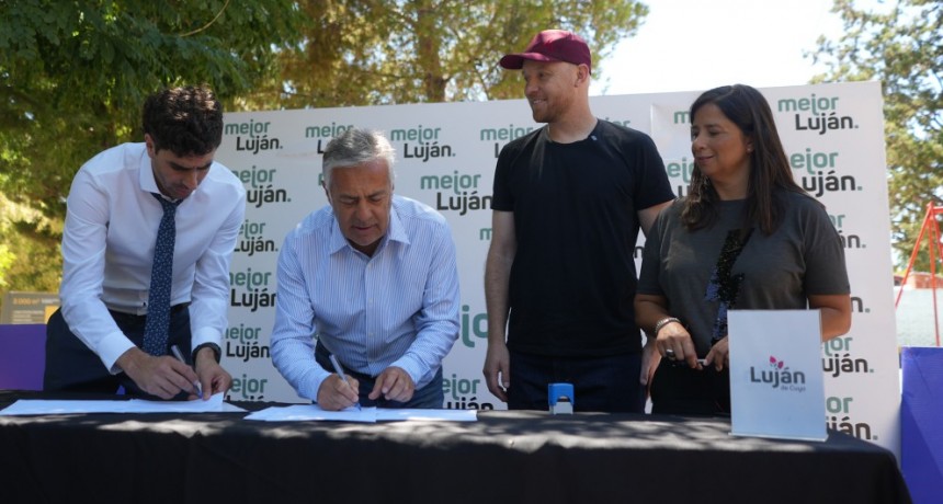 Luján de Cuyo firmó con el Gobierno provincial la construcción de un nuevo Parque Solar que permitirá ahorrar $260 millones al año