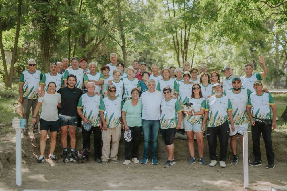El Camping de Tupungato vuelve a ser sede del Torneo Provincial de Tejo de Adultos Mayores