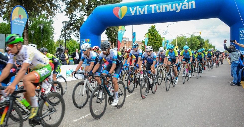Tunuyán recibe la 7ma etapa de la Vuelta Ciclista de Mendoza
