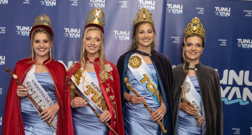 Tunuyán ya tiene sus nuevas soberanas a los cetros de Vendimia Departamental y Festival Nacional de la Tonada