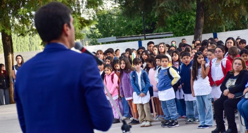 Un nuevo año escolar comenzó con entusiasmo en las aulas de Tunuyán