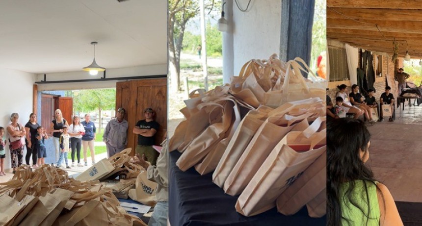 Tunuy&aacute;n: M&aacute;s de 1200 familias ya cuentan con kits escolares para el inicio de clases