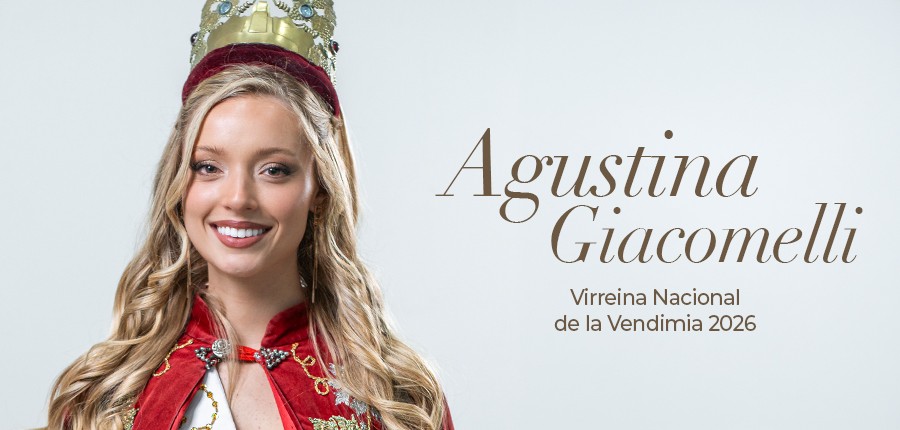 Agustina Giacomelli es la nueva Virreina Nacional de la Vendimia