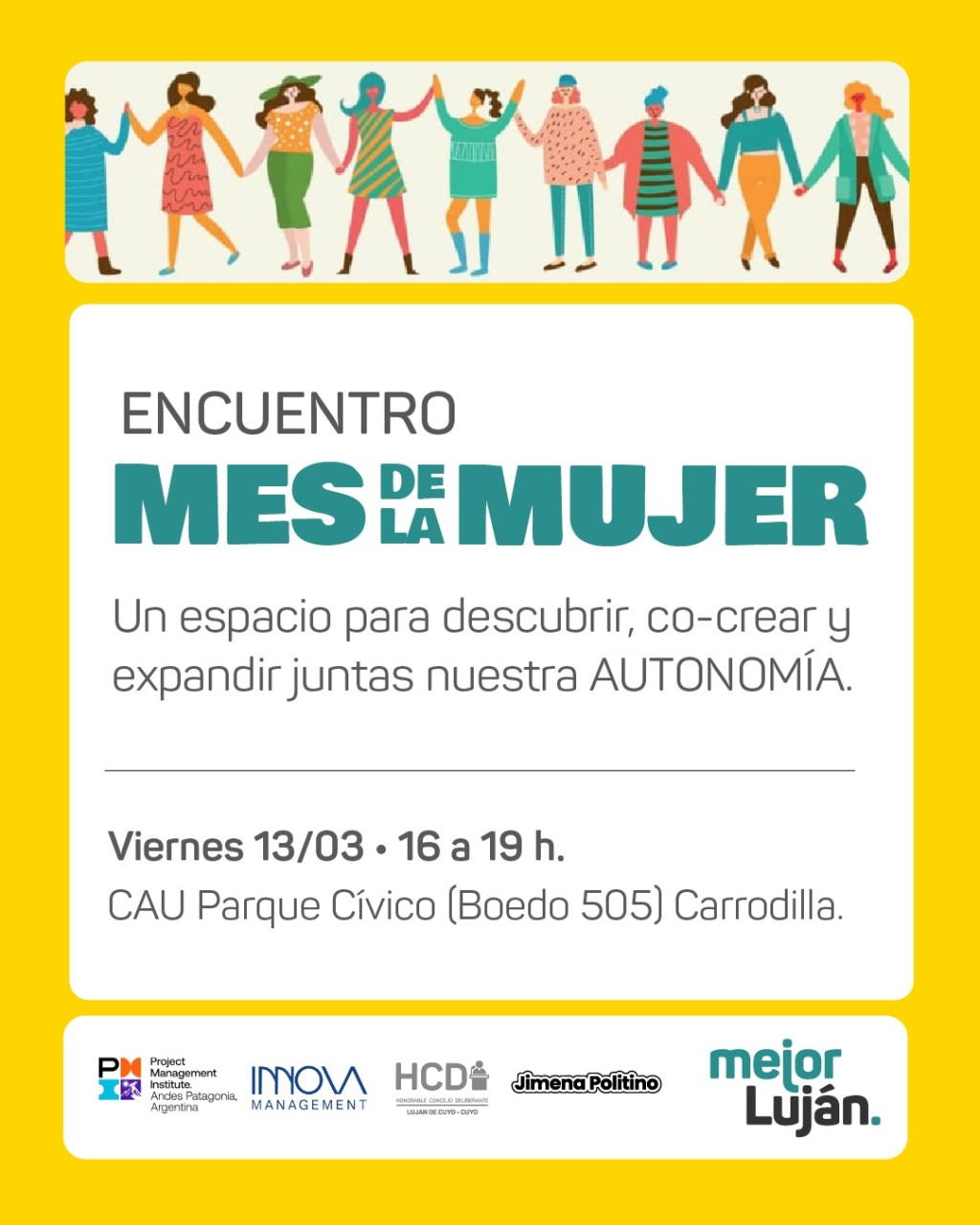 En el Mes de la Mujer, Luj&aacute;n de Cuyo propone un espacio de encuentro, capacitaci&oacute;n y crecimiento   