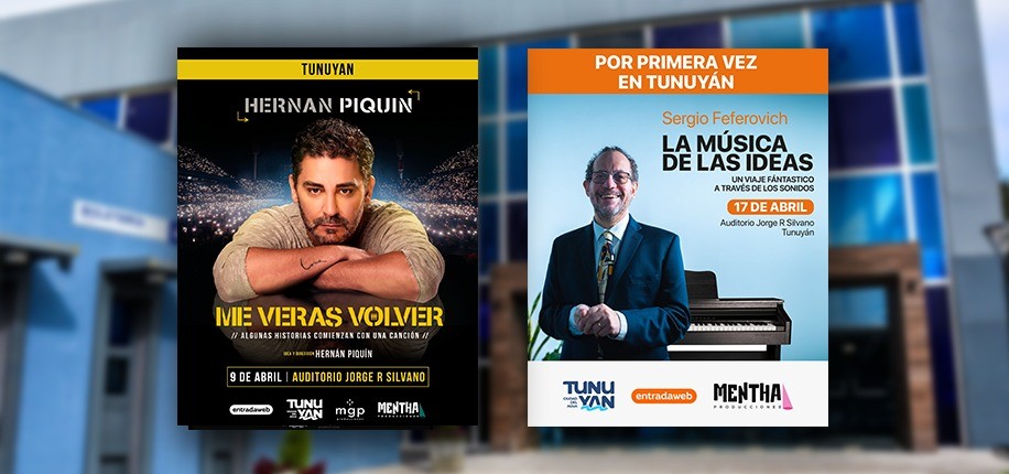 Dos espect&aacute;culos nacionales desembarcan en Auditorio Municipal