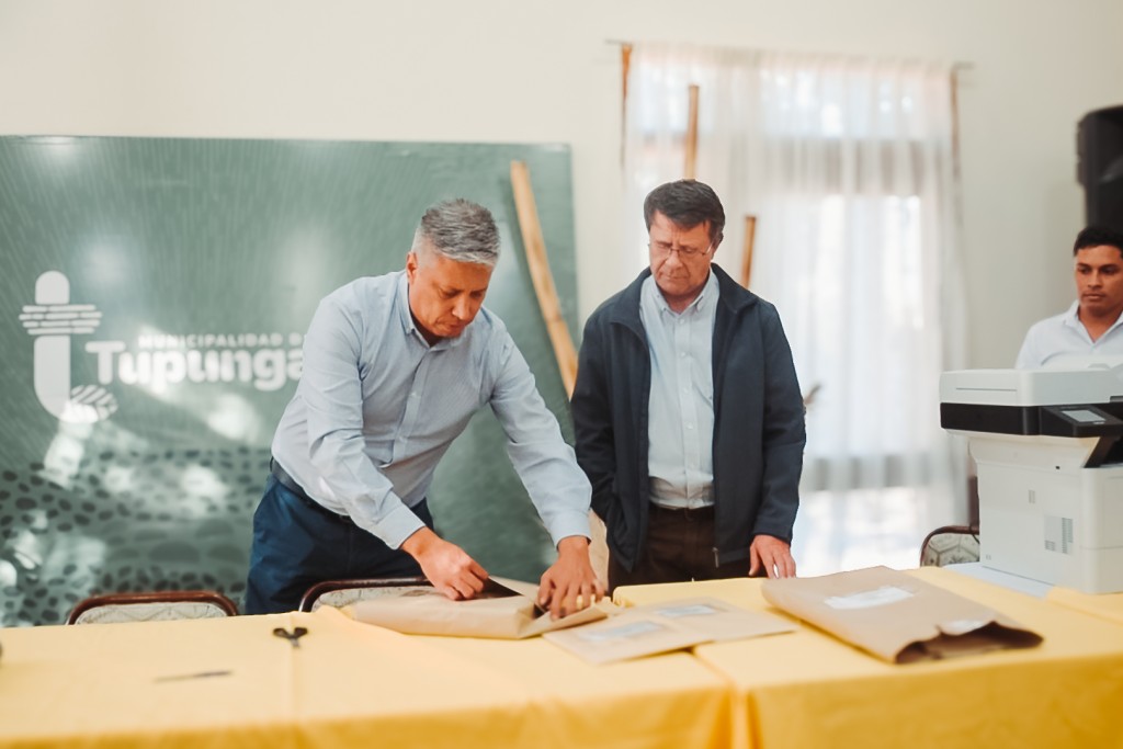 Apertura de sobres para la obra &ldquo;Acueducto Centro&rdquo; en Tupungato