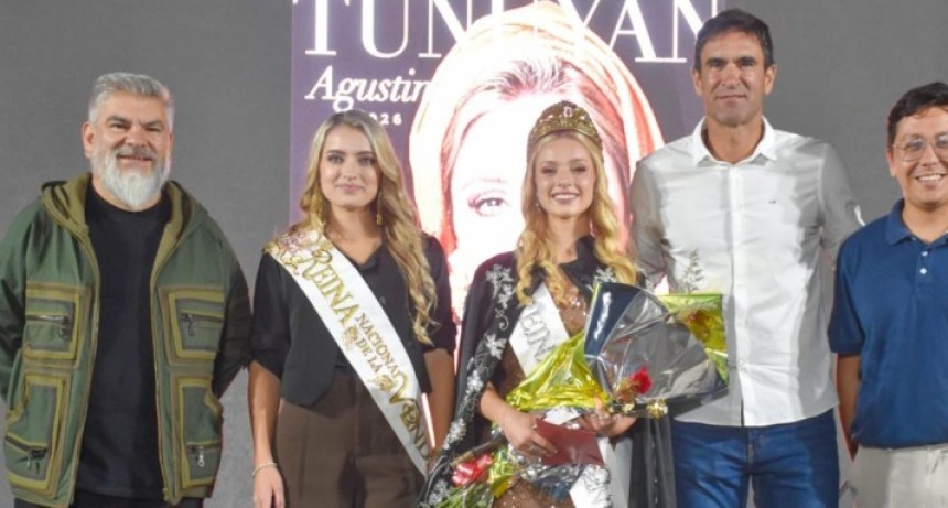 Una multitud en Tunuy&aacute;n recibi&oacute; a Agustina Giacomelli, la flamante Virreina Nacional de la Vendimia