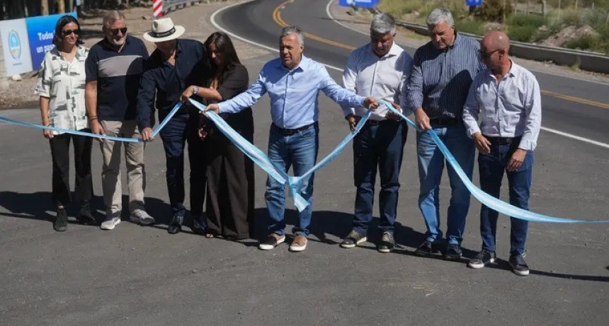Qued&oacute; inaugurada la Ruta Gualtallary, una obra emblem&aacute;tica para el desarrollo del Valle de Uco 