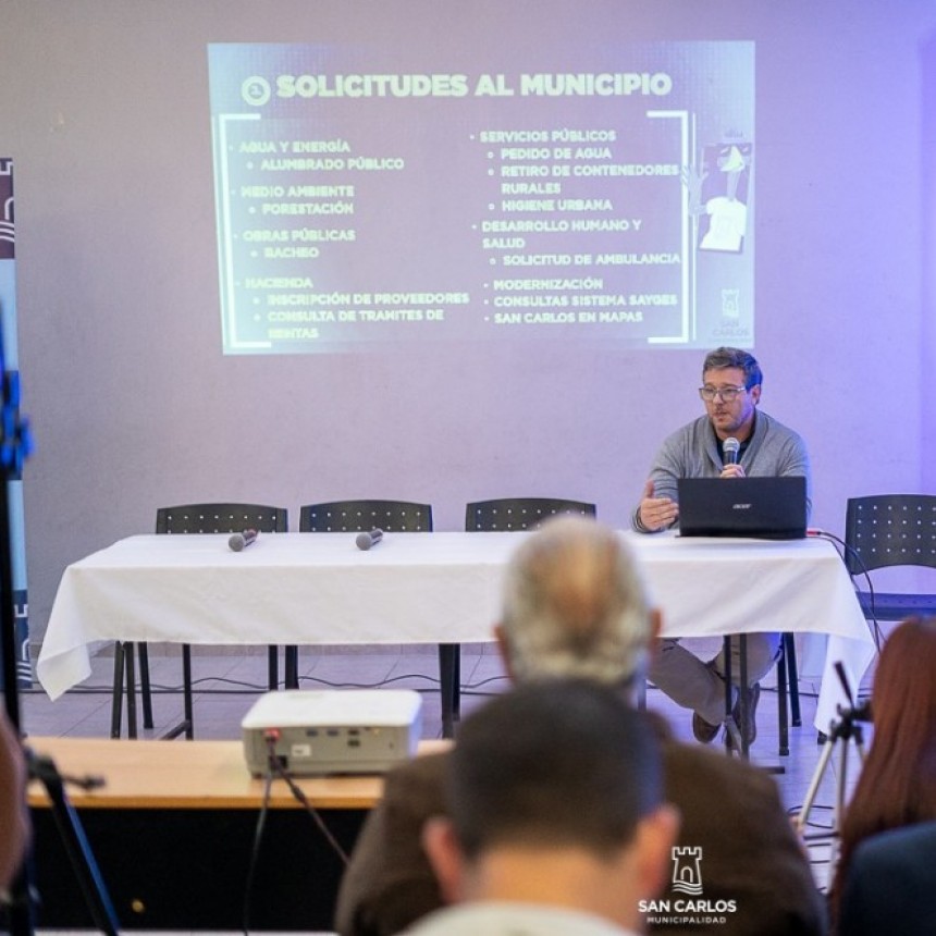 SAN CARLOS SUMA TECNOLOGÍA PARA BENEFICIO DE LA COMUNIDAD