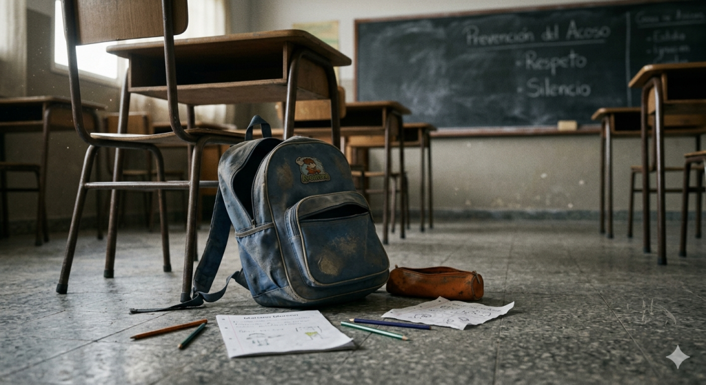 BULLYING ES INTIMIDACI&Oacute;N, ACOSO, ENCIERRO MENTAL, FRUSTRACI&Oacute;N, EXPLOSION Y TAMBI&Eacute;N INACCI&Oacute;N 