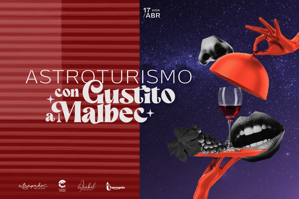 Astroturismo con Gustito a Malbec: este viernes se combinan ambas experiencias en Tupungato 