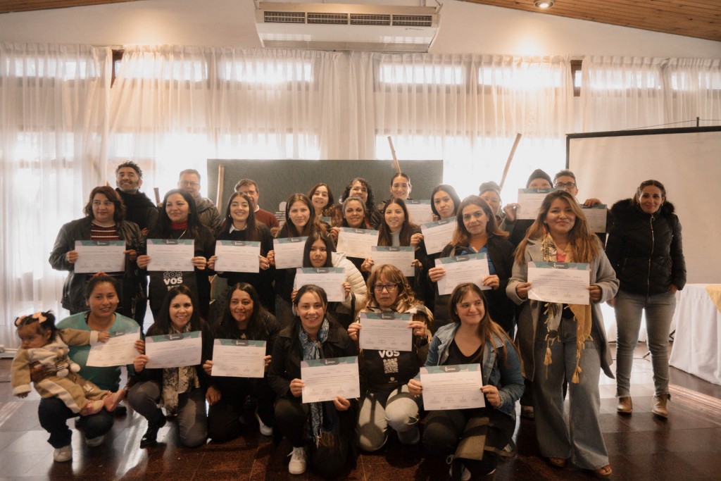 Más de 30 tupungatinos se diplomaron en Desarrollo de Habilidades para el Cuidado del Adulto Mayor