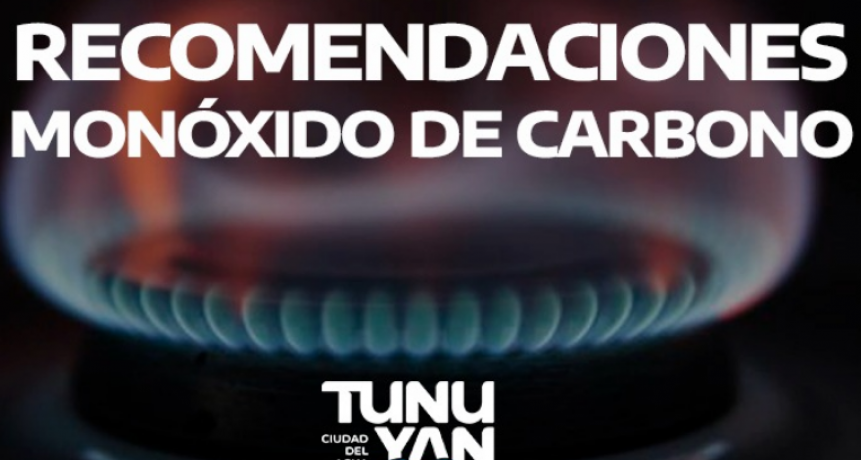 TUNUYÁN: evitemos la intoxicación con monóxido de carbono