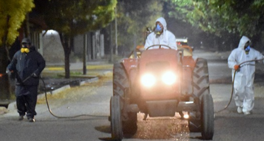 TUNUYÁN:Cronograma de fumigación contra la chinche del arce