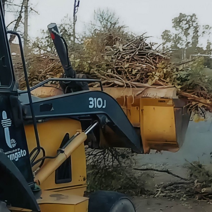 La Municipalidad de Tupungato trabaja sobre los daños causados por el intenso Viento Zonda del sábado