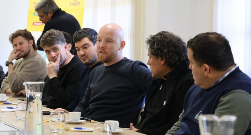 Allasino encabezó un encuentro estratégico con desarrolladores inmobiliarios de Luján de Cuyo