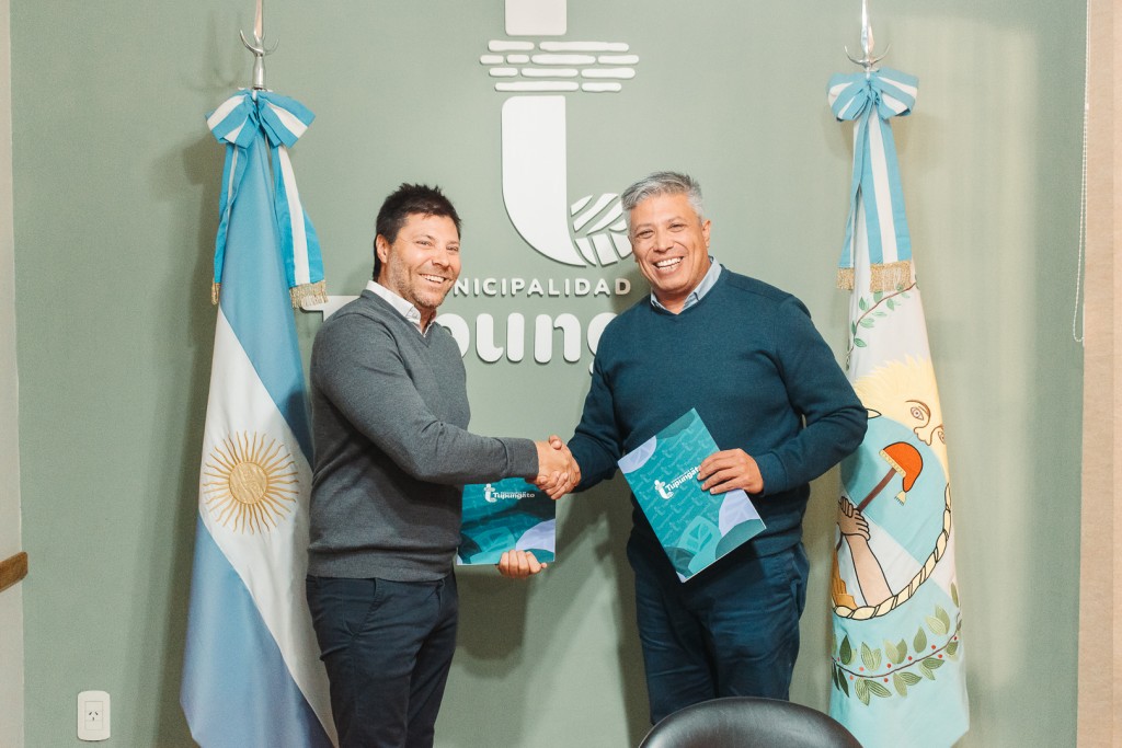 Tupungato firm&oacute; un convenio con NEWPANEL para impulsar capacitaciones gratuitas en construcci&oacute;n sismot&eacute;rmica