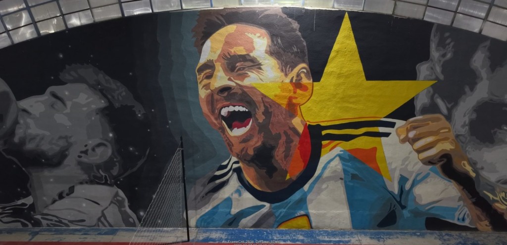 Mundial de F&uacute;tbol de 2026: Tunuy&aacute;n te invita a sumarte para que Messi vea el mural gigante del Poli
