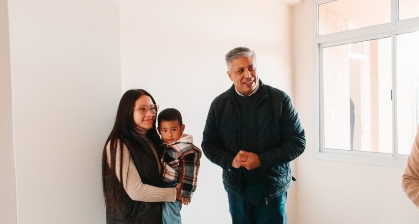 Nuevo comienzo para veinte familias de Tupungato que hoy recibieron sus viviendas en TISA