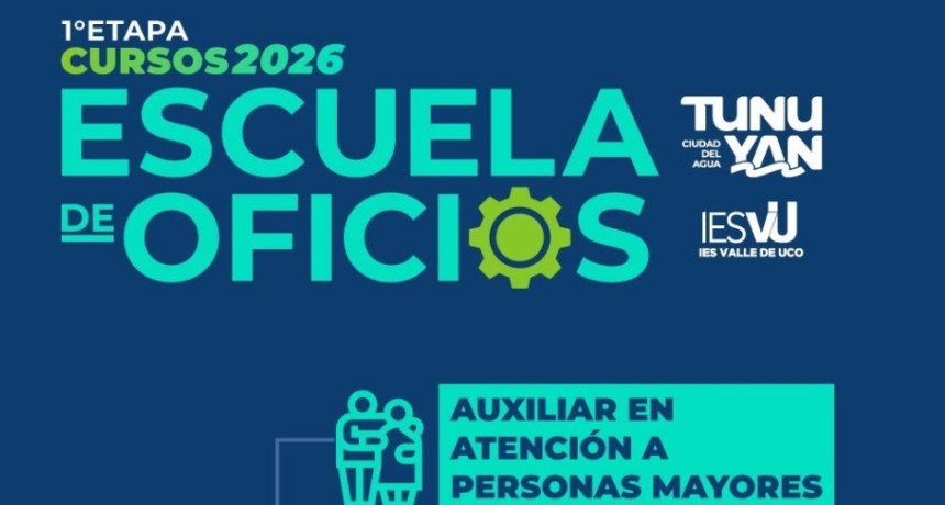 Escuela de Oficios en Tunuy&aacute;n:  Preinscripciones abiertas