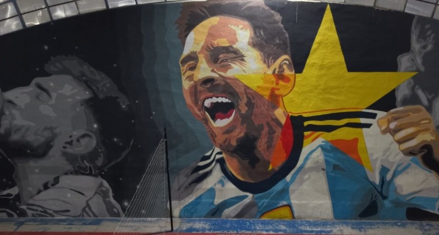 Mundial de F&uacute;tbol de 2026: Tunuy&aacute;n te invita a sumarte para que Messi vea el mural gigante del Poli
