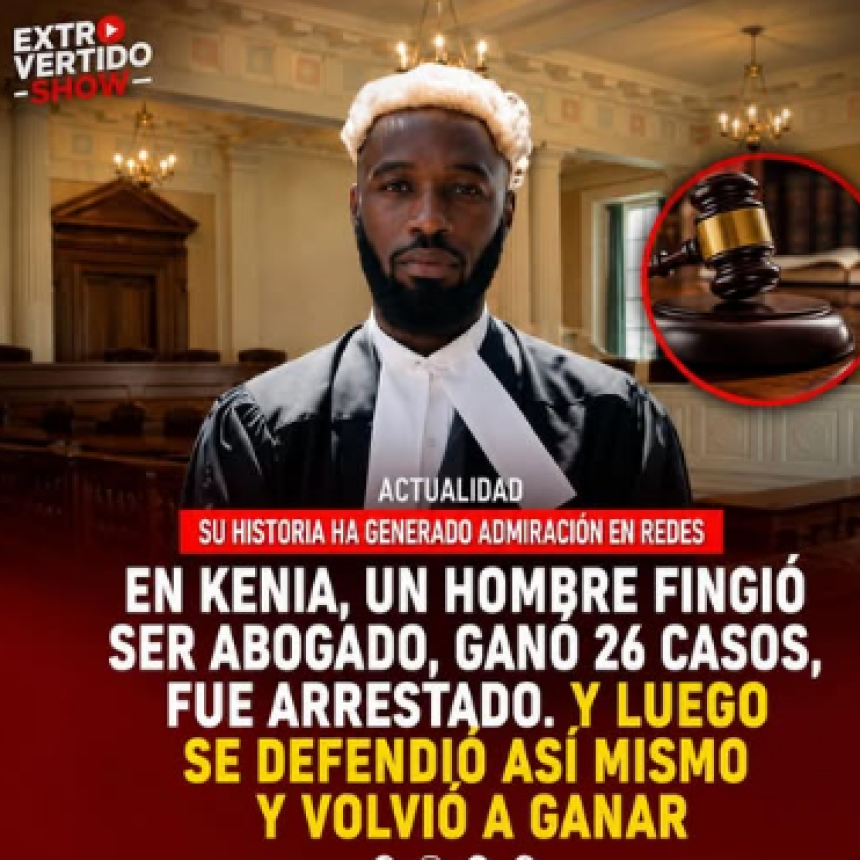 Detuvieron un falso abogado que gan&oacute; los 26 juicios que tuvo a su cargo, lo detuvieron, se defendi&oacute; a si mismo y volvi&oacute; a ganar el juicio
