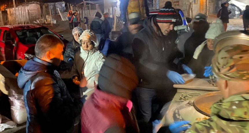 Cruzada solidaria: más de 2.500 porciones de guiso de lentejas y 50 mil kilos de leña para los sectores más vulnerables