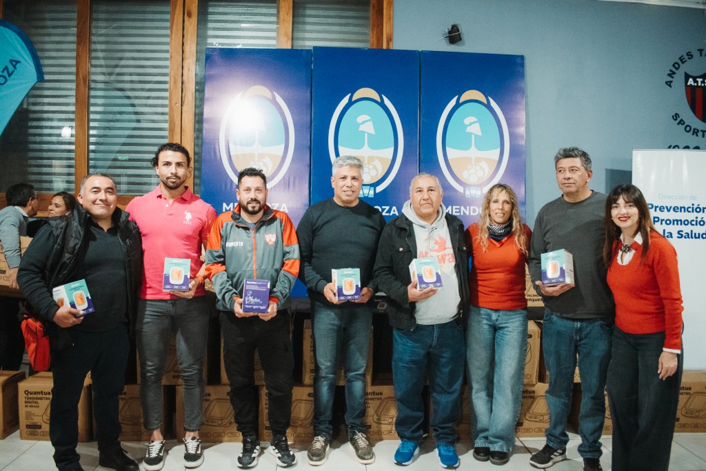 Tupungato recibi&oacute; tensi&oacute;metros para fortalecer la prevenci&oacute;n cardiovascular