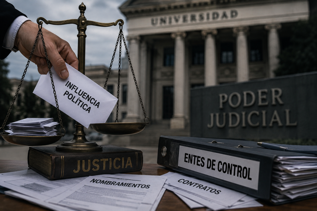 Universidad Nacional de Cuyo: c&oacute;mo las corporaciones pol&iacute;ticas se han apoderado de todo en medio del progreso democr&aacute;tico