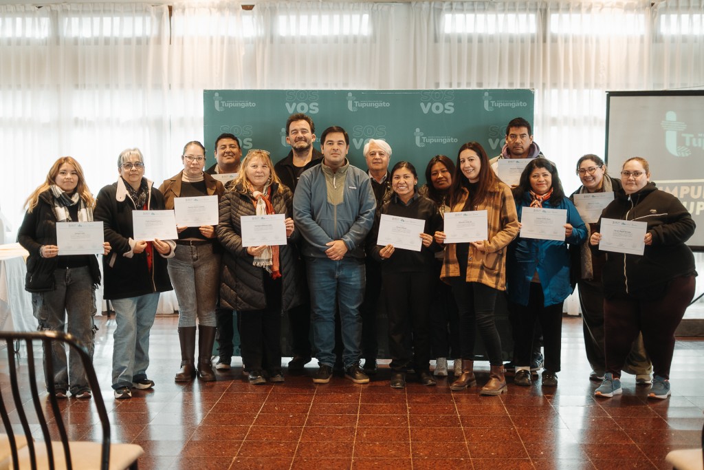 Finaliz&oacute; el Ciclo de Formaci&oacute;n "Fortaleciendo emprendimientos en Tupungato"