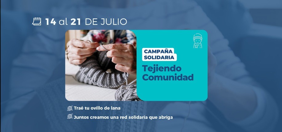 TUNUYAN:Tejiendo Comunidad: adultos mayores abrigan con amor y solidaridad