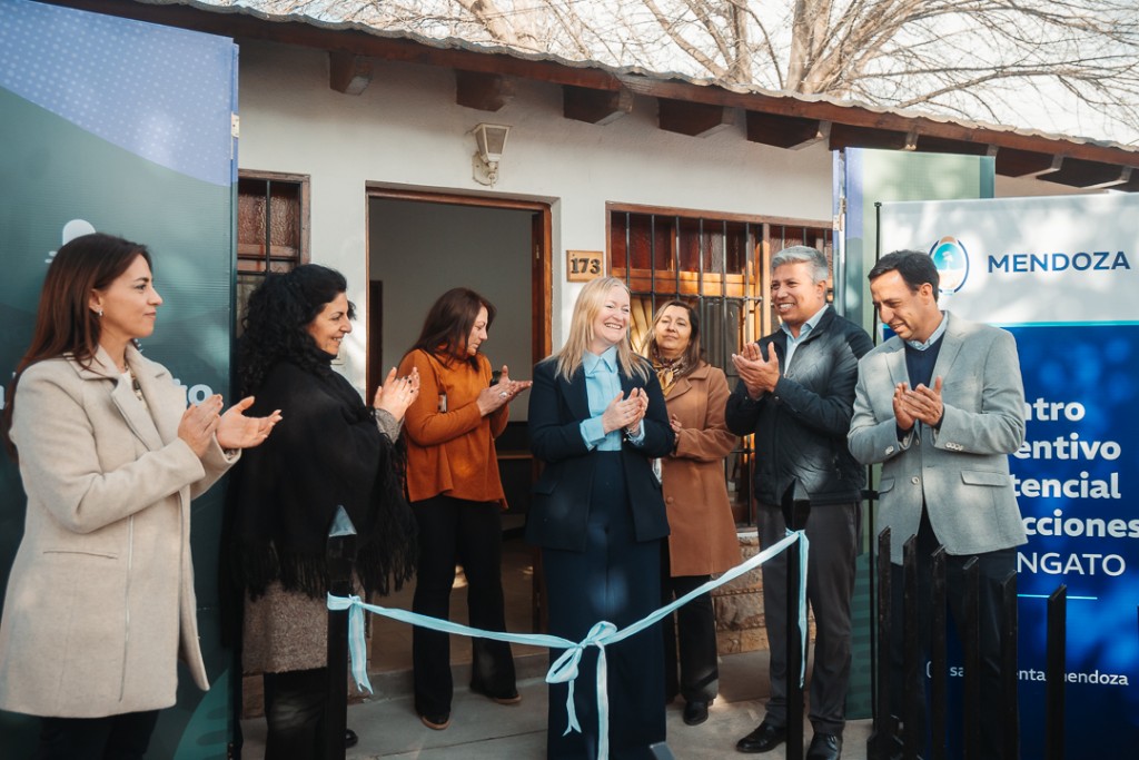 El Intendente Gustavo Aguilera inauguró un Centro Preventivo Asistencial en Adicciones