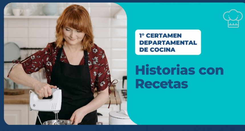 “Historias con recetas”: llega el primer certamen de cocina para adultos y adultos mayores de Tunuyán
