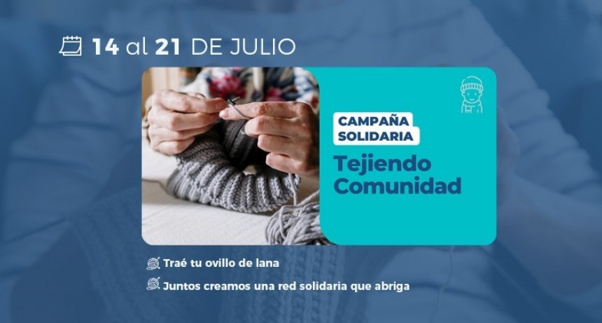 TUNUYAN:Tejiendo Comunidad: adultos mayores abrigan con amor y solidaridad