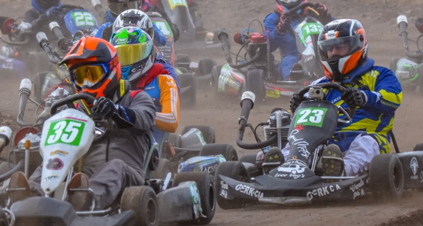 El rugir de motores vuelve a San Carlos: Campeonato Provincial de Karting Tierra