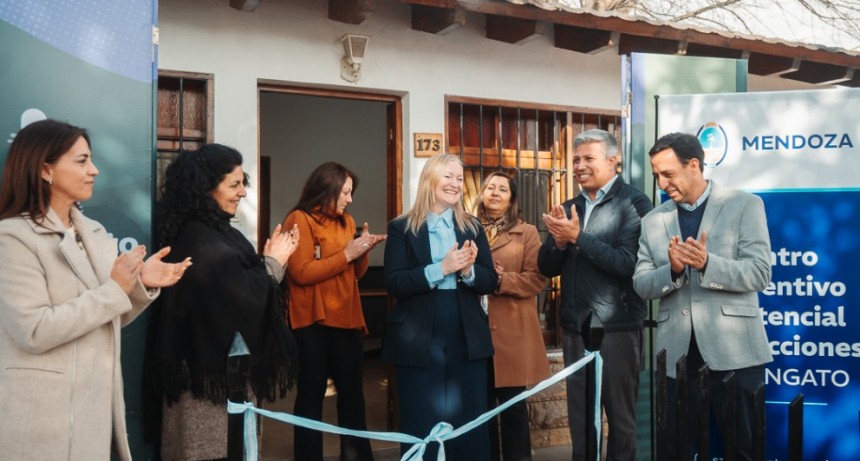 El Intendente Gustavo Aguilera inauguró un Centro Preventivo Asistencial en Adicciones
