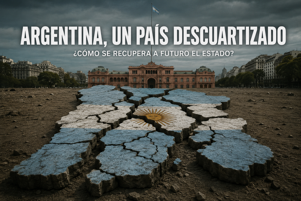 ARGENTINA UN PAIS DESCUARTIZADO &iquest; ALGUNA VEZ SE PODRA RECUPERAR EL ESTADO DESTRUIDO Y LLEVADO A LA MINIMA EXPRESI&Oacute;N?