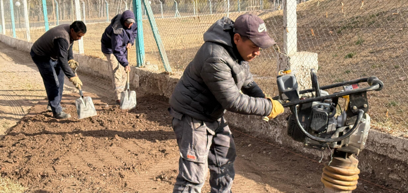  SAN CARLOS AVANZA CON UN IMPORTANTE PLAN DE OBRAS PARA TRANSFORMAR EUGENIO BUSTOS Y LA VILLA CABECERA