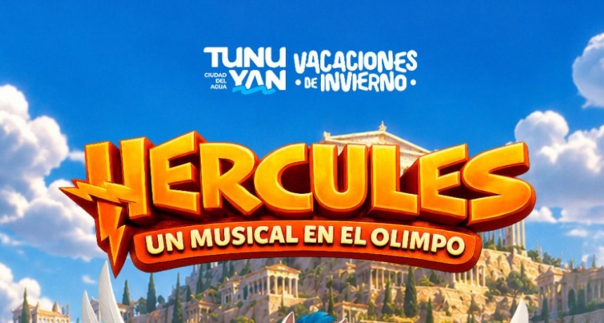 Con 10 a&ntilde;os de teatro producido &iacute;ntegramente por la Municipalidad de Tunuy&aacute;n, llega &ldquo;H&eacute;rcules, un musical en el Olimpo&rdquo;