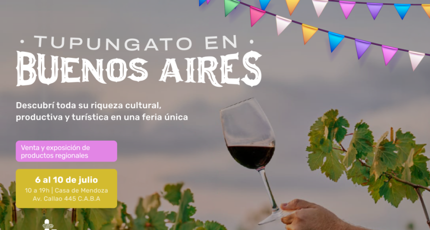 Emprendedores de Tupungato viajan a Buenos Aires a exponer sus productos en Casa de Mendoza