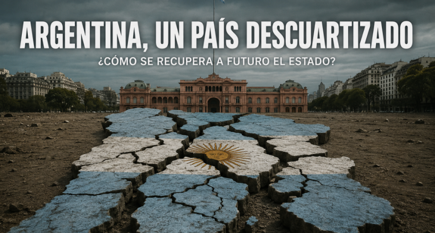 ARGENTINA UN PAIS DESCUARTIZADO &iquest; ALGUNA VEZ SE PODRA RECUPERAR EL ESTADO DESTRUIDO Y LLEVADO A LA MINIMA EXPRESI&Oacute;N?
