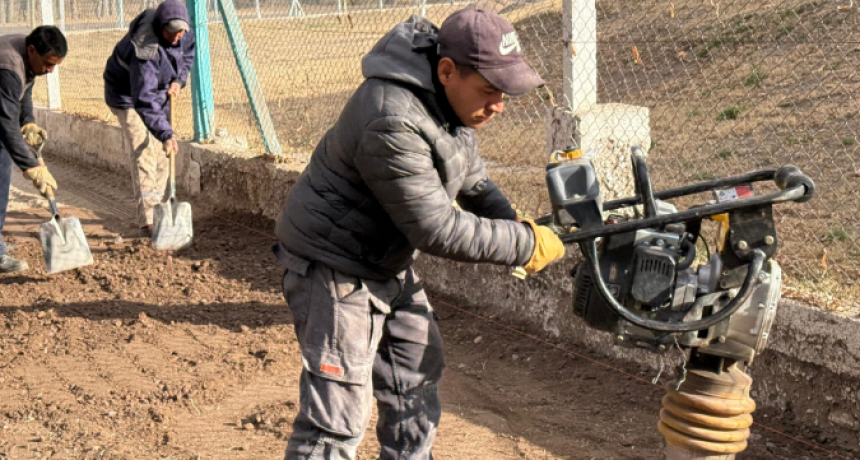 SAN CARLOS AVANZA CON UN IMPORTANTE PLAN DE OBRAS PARA TRANSFORMAR EUGENIO BUSTOS Y LA VILLA CABECERA