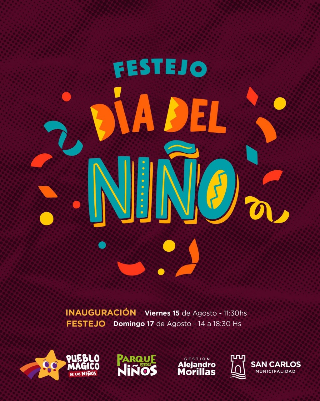 SAN CARLOS SE PREPARA PARA EL FESTEJO DEL DÍA DEL NIÑO