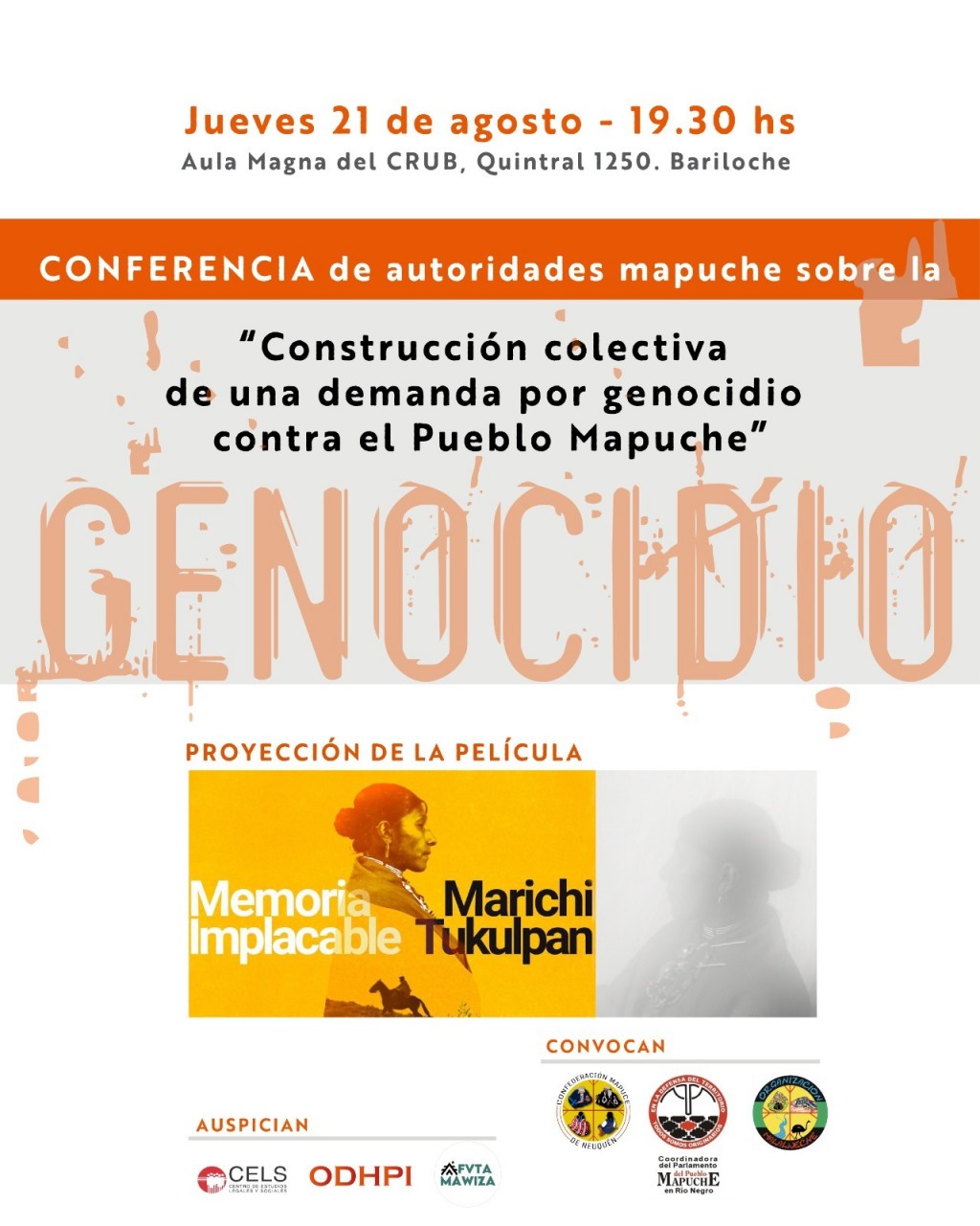 Organizaciones Mapuche avanzan en la construcción colectiva de una demanda por genocidio