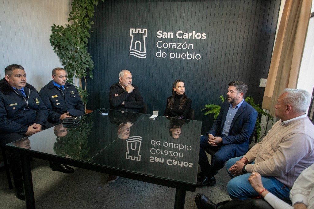 SAN CARLOS FIRMÓ CONVENIO CON EL MINISTERIO DE JUSTICIA Y SEGURIDAD