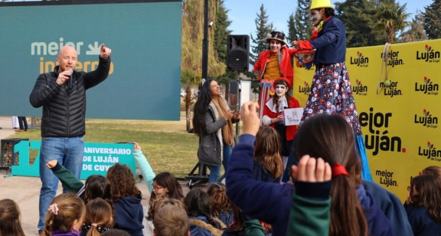 Agosto llega con festejos en todos los distritos: Luján de Cuyo celebra el Mes de la Niñez a lo grande