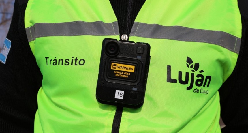 Luján de Cuyo incorpora body cams y cámaras en móviles para fortalecer la transparencia y la seguridad