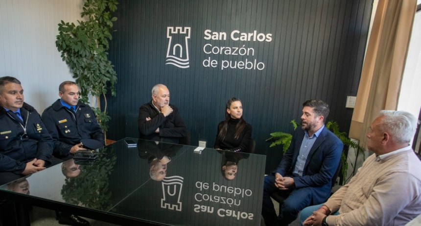 SAN CARLOS FIRMÓ CONVENIO CON EL MINISTERIO DE JUSTICIA Y SEGURIDAD