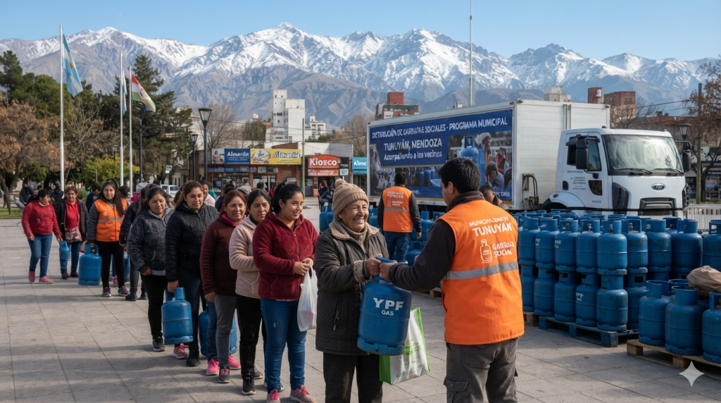 La Garrafa Social sigue recorriendo Tunuy&aacute;n: Vista Flores, El Algarrobo, Las Pintadas y B&deg; Urquiza